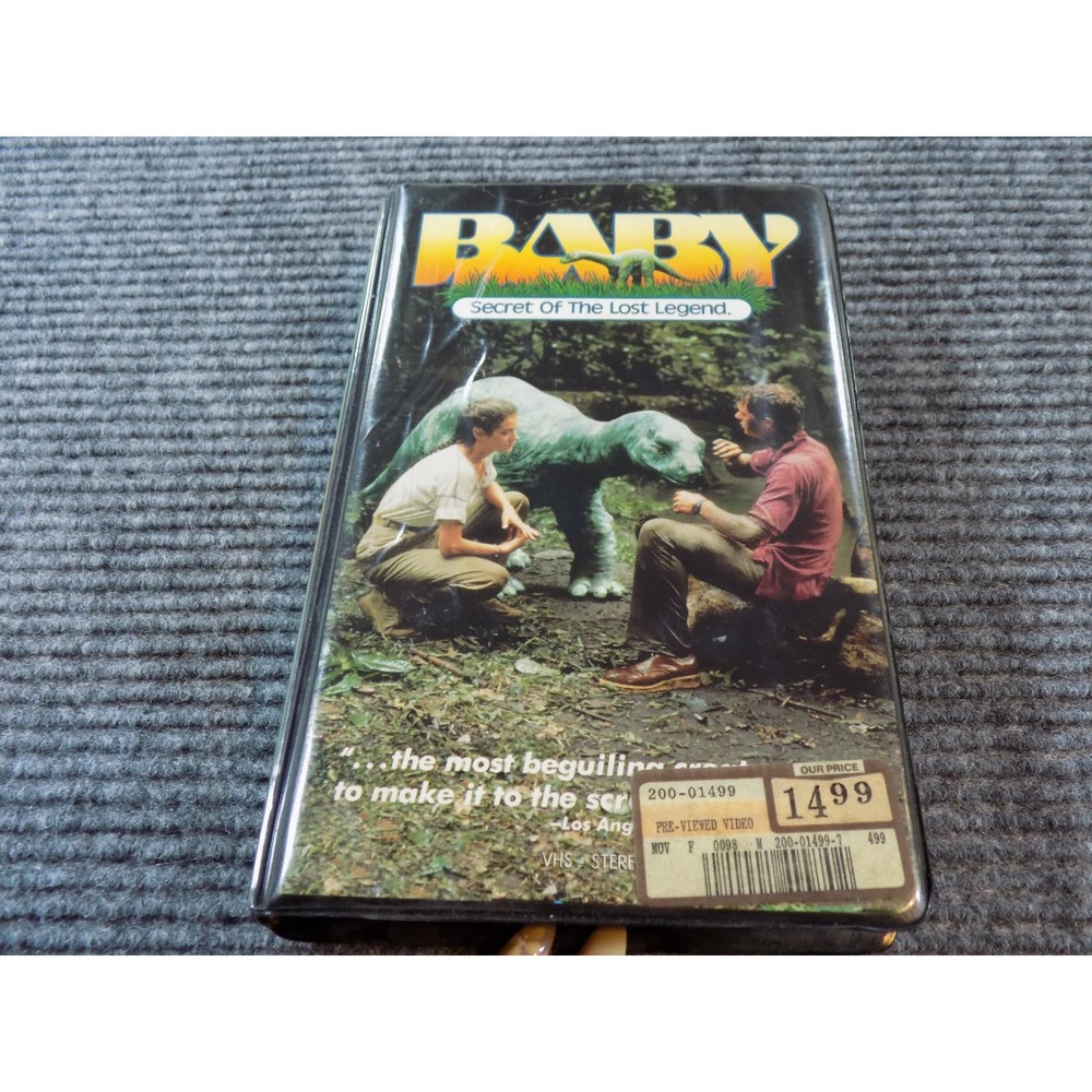 Baby Secret Of The Lost Legend VHS 1985 William Katt Sean Young Touchstone Video